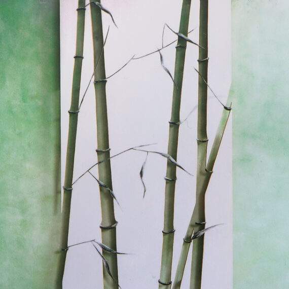 Bambus II, 2004, 135 x 75 cm